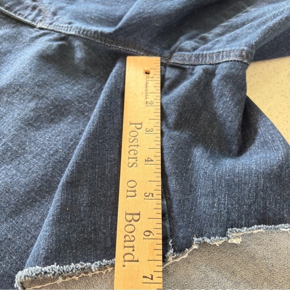 Gloria Vanderbilt Jean Shorts Womens Plus Sz 22W Stretch Denim Comfort Slimming - Picture 11 of 14